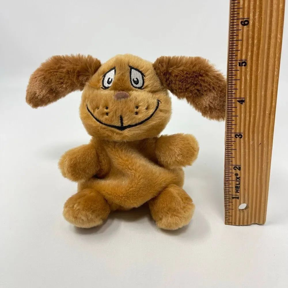Aurora Dr Seuss Max Stuffed Plush Toy How the Grinch Stole Christmas Palm Pals - Picture 10 of 12